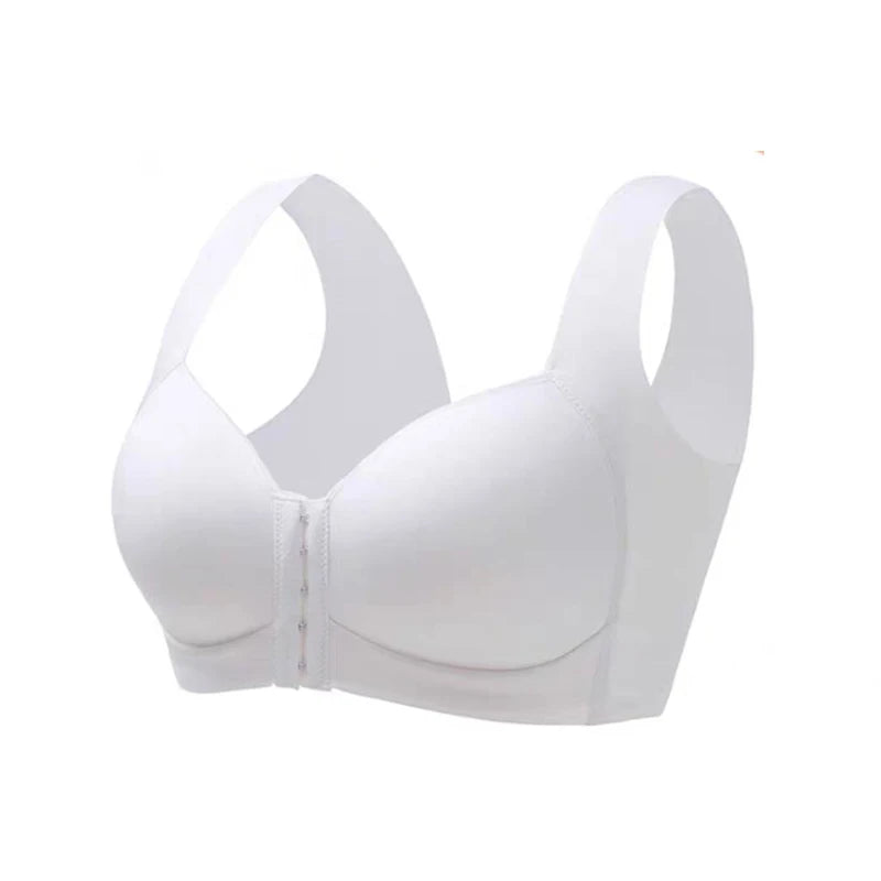 Magnolia Spring Push-Up Front Closure Wireless Bra – Seamless, No-Dig Comfort, Plus Size Sexy Lingerie